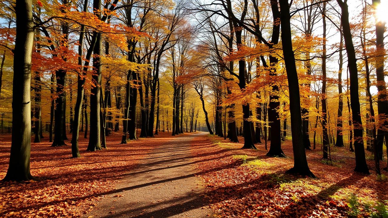 Waldweg im Glemswald
